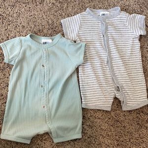 H&M short sleeve rompers